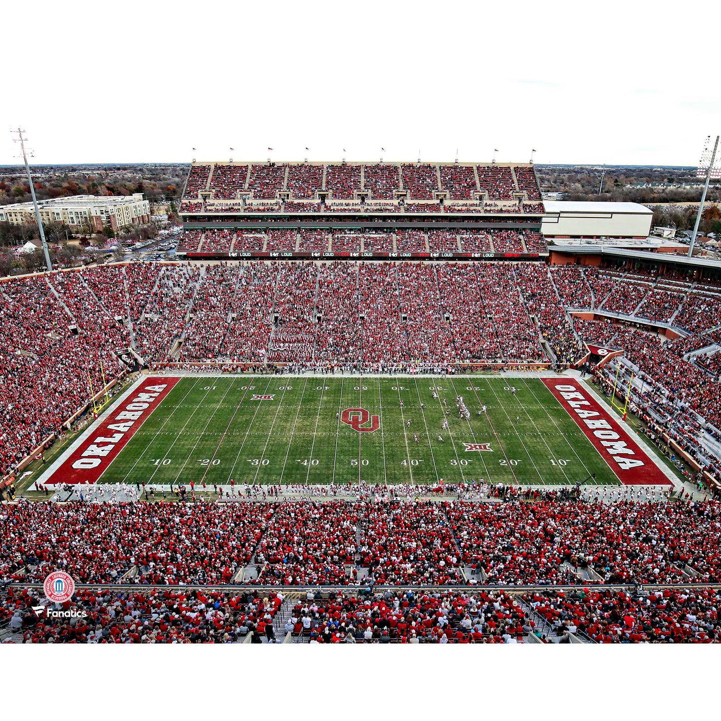 Oklahoma Sooners Unsigned Gaylord Family-Oklahoma Memorial Stadium Photograph
