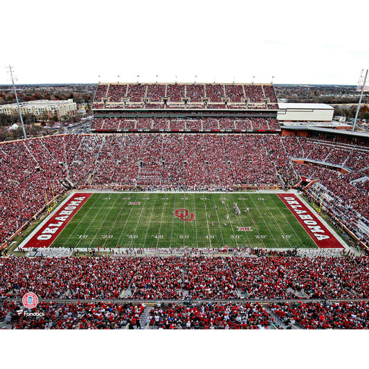 Oklahoma Sooners Unsigned Gaylord Family-Oklahoma Memorial Stadium Photograph