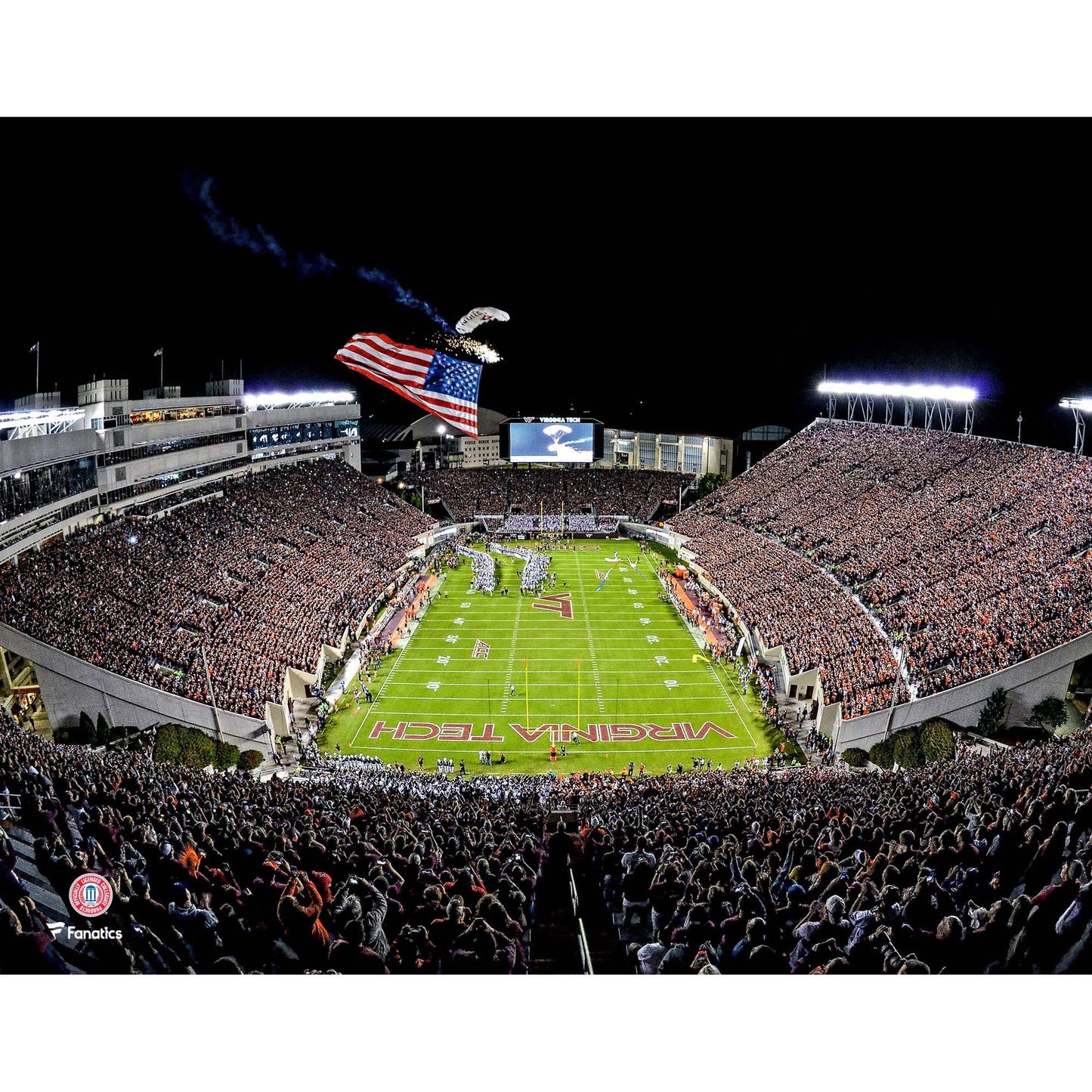 Virginia Tech Hokies Unsigned Lane Stadium Photograph