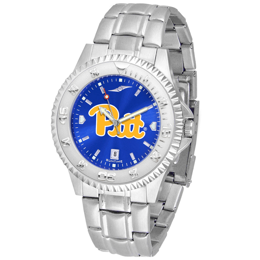 Royal Pitt Panthers Competitor Steel AnoChrome Watch