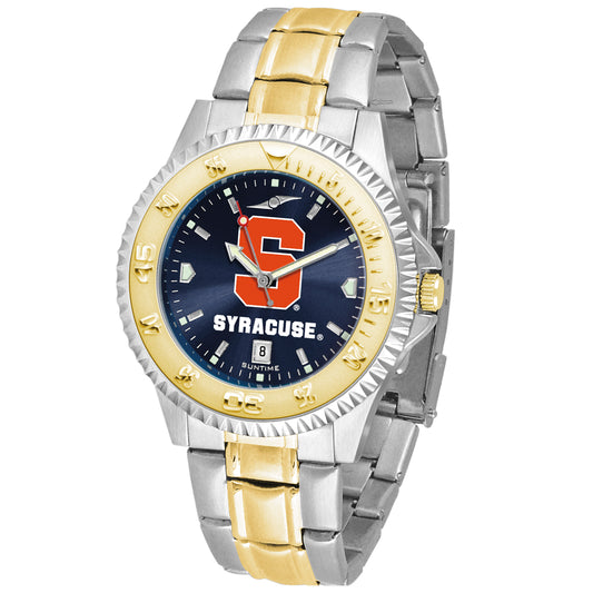 Navy Syracuse Orange Competitor Two-Tone AnoChrome Watch