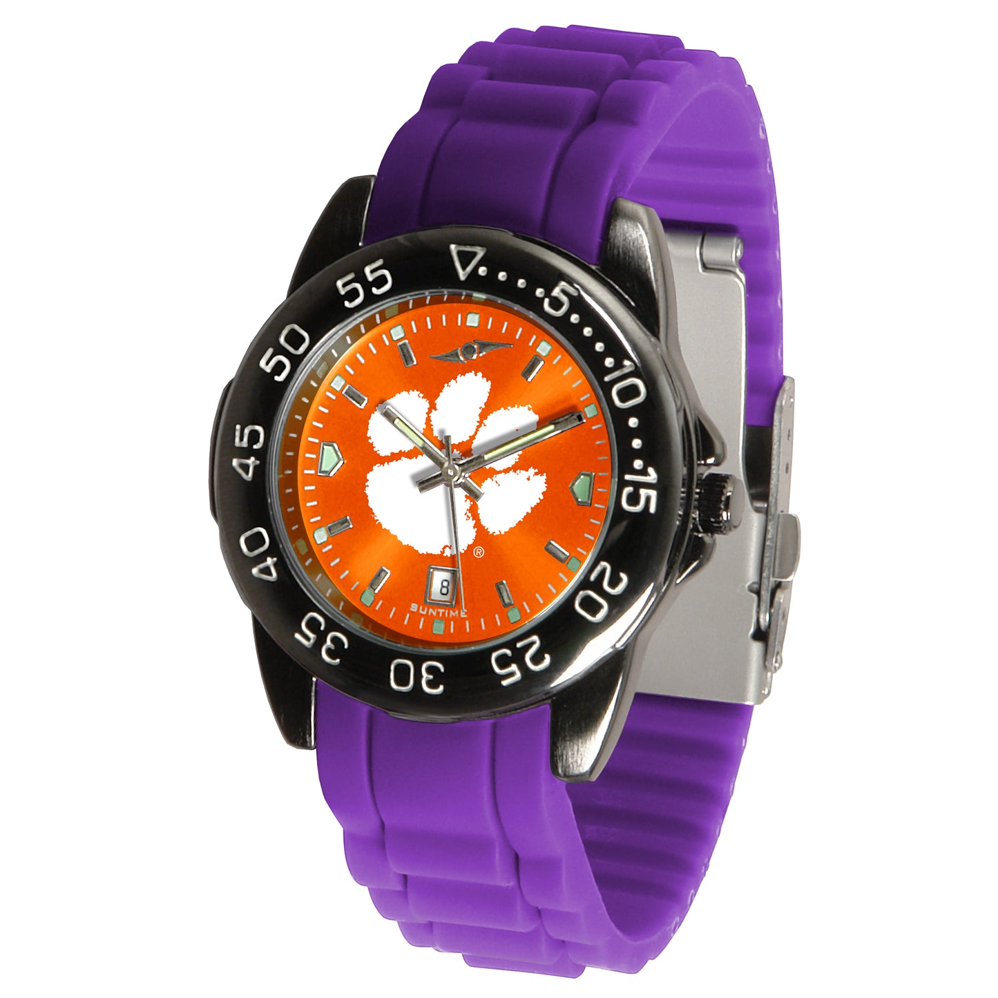 Orange Clemson Tigers FantomSport AC AnoChrome Watch