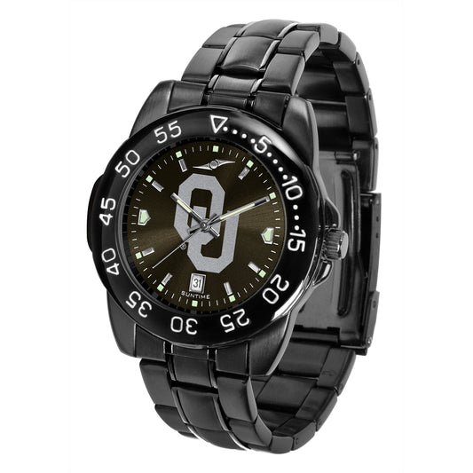 Black Oklahoma Sooners FantomSport Watch