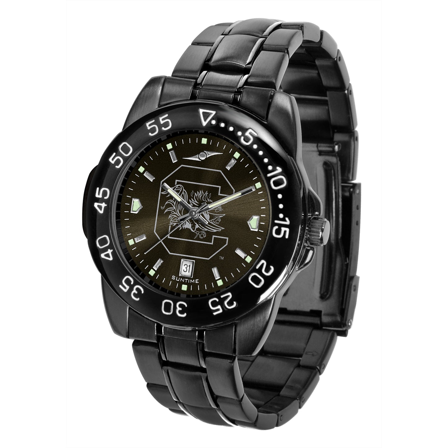 Black South Carolina Gamecocks FantomSport Watch