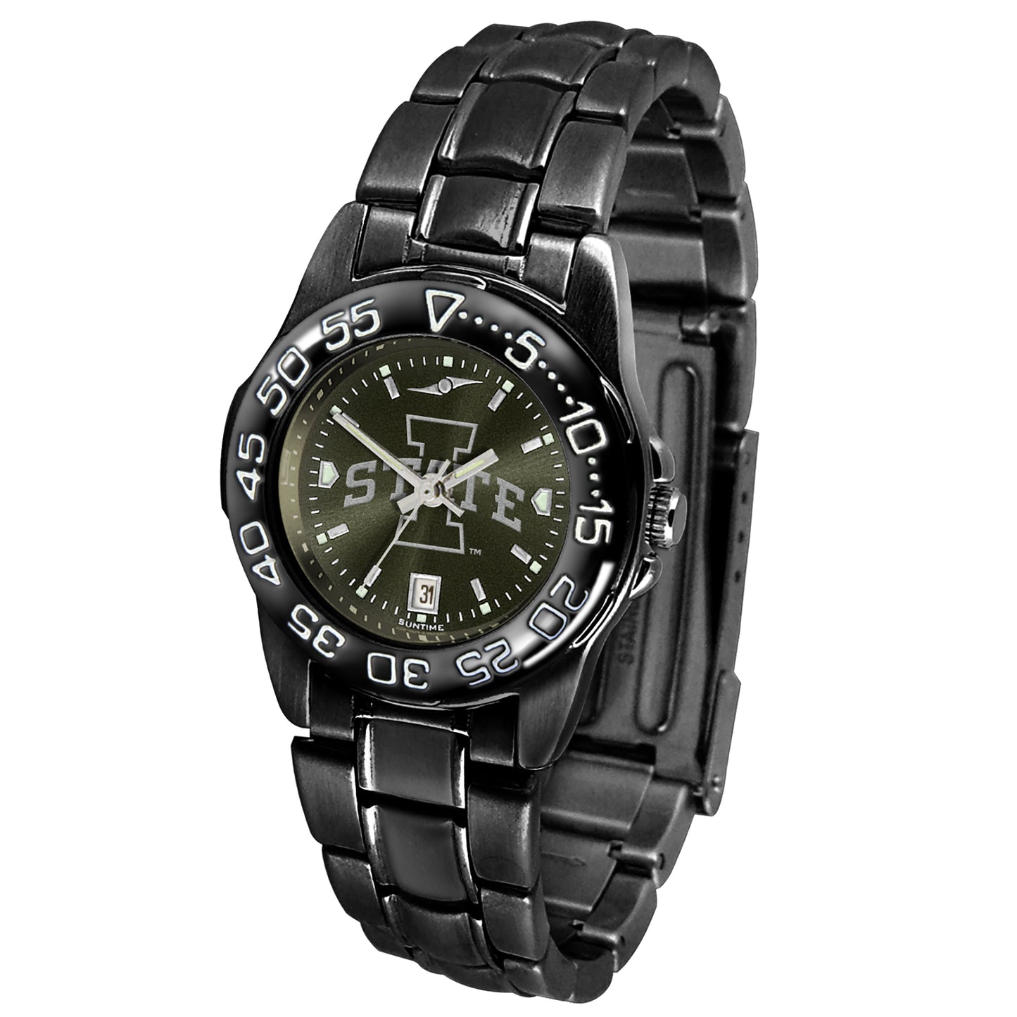Women's Black Iowa State Cyclones FantomSport Watch