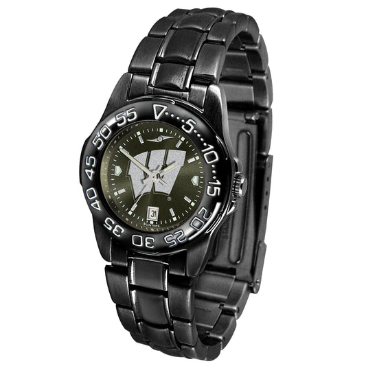 Women's Black Wisconsin Badgers FantomSport Watch