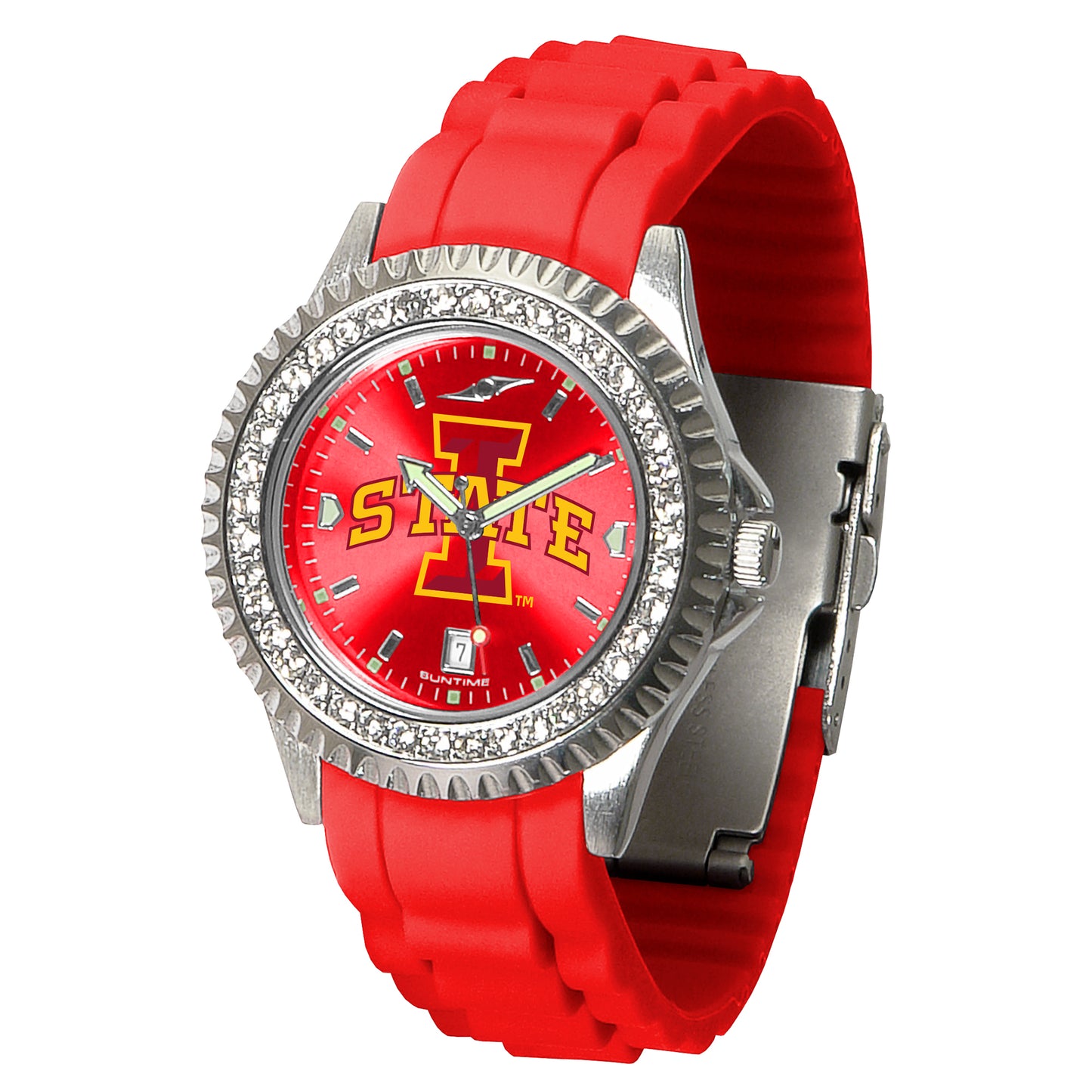 Women's Cardinal Iowa State Cyclones New Sparkle Watch