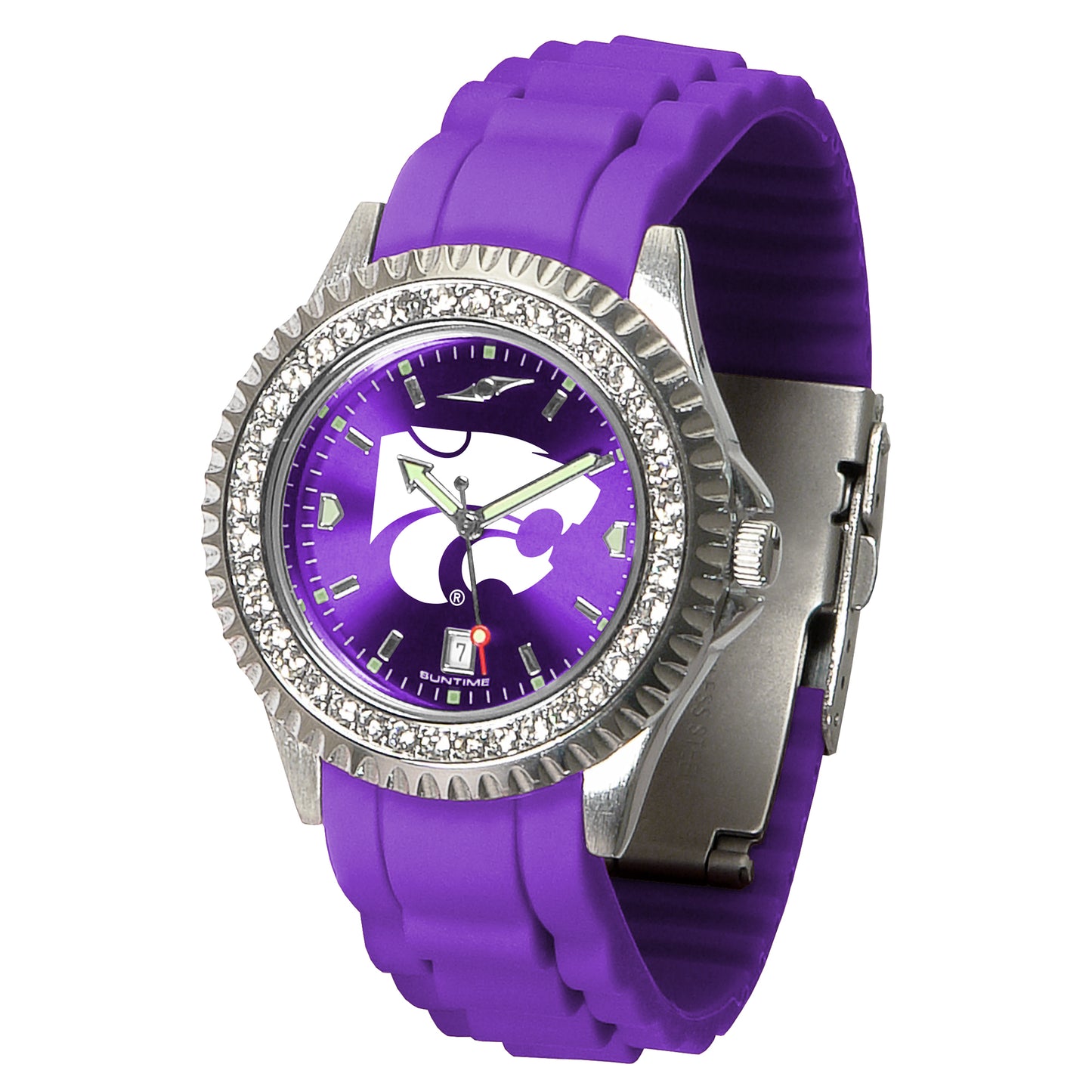 Women's Purple Kansas State Wildcats New Sparkle Watch