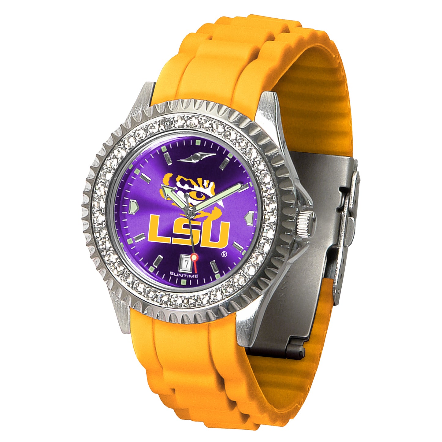 Women's Purple LSU Tigers New Sparkle Watch