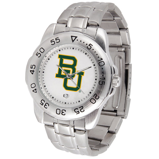 White Baylor Bears Sport Steel Watch