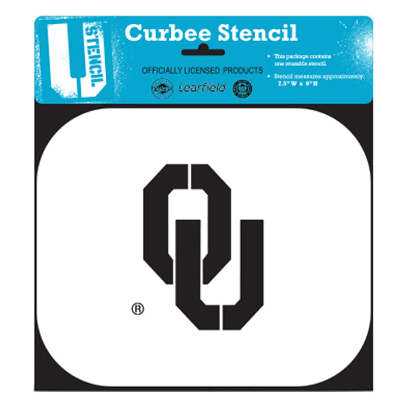 Oklahoma Sooners Curbee Team Stencil