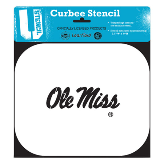 Ole Miss Rebels Curbee Stencil