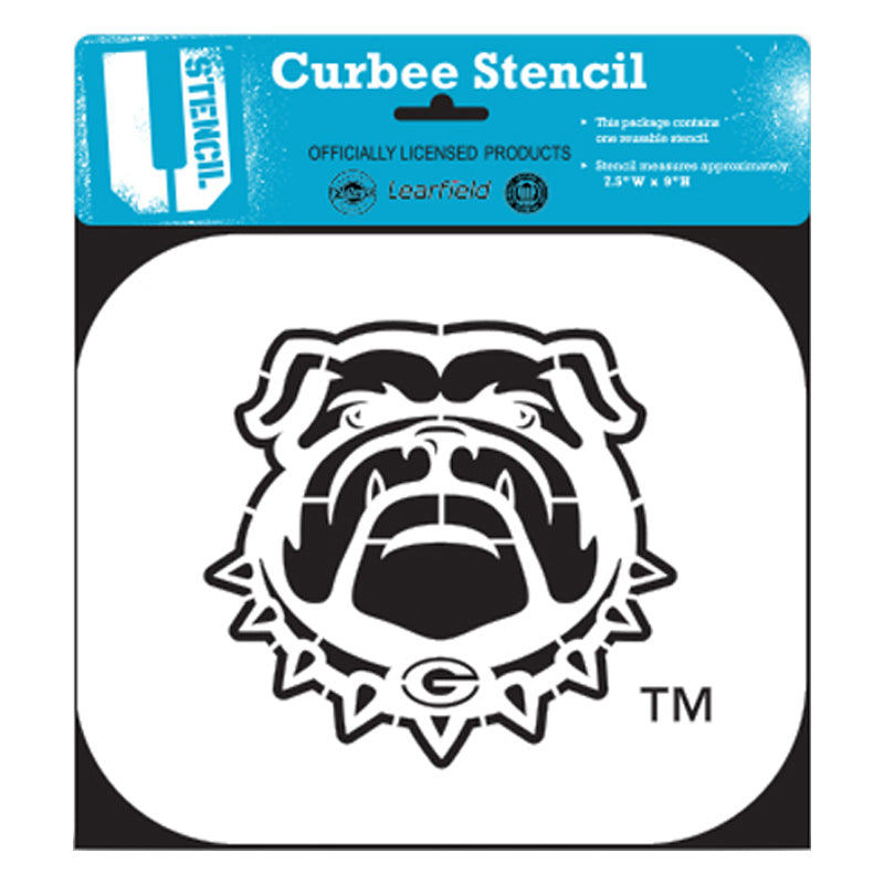Georgia Bulldogs Curbee Team Stencil