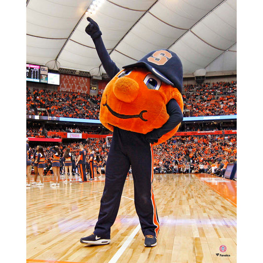 Syracuse Orange Unsigned Otto the Orange Pre-Game Photograph