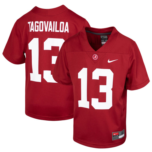 Youth Nike Tua Tagovailoa Crimson Alabama Crimson Tide 2020 NFL Draft Replica Jersey