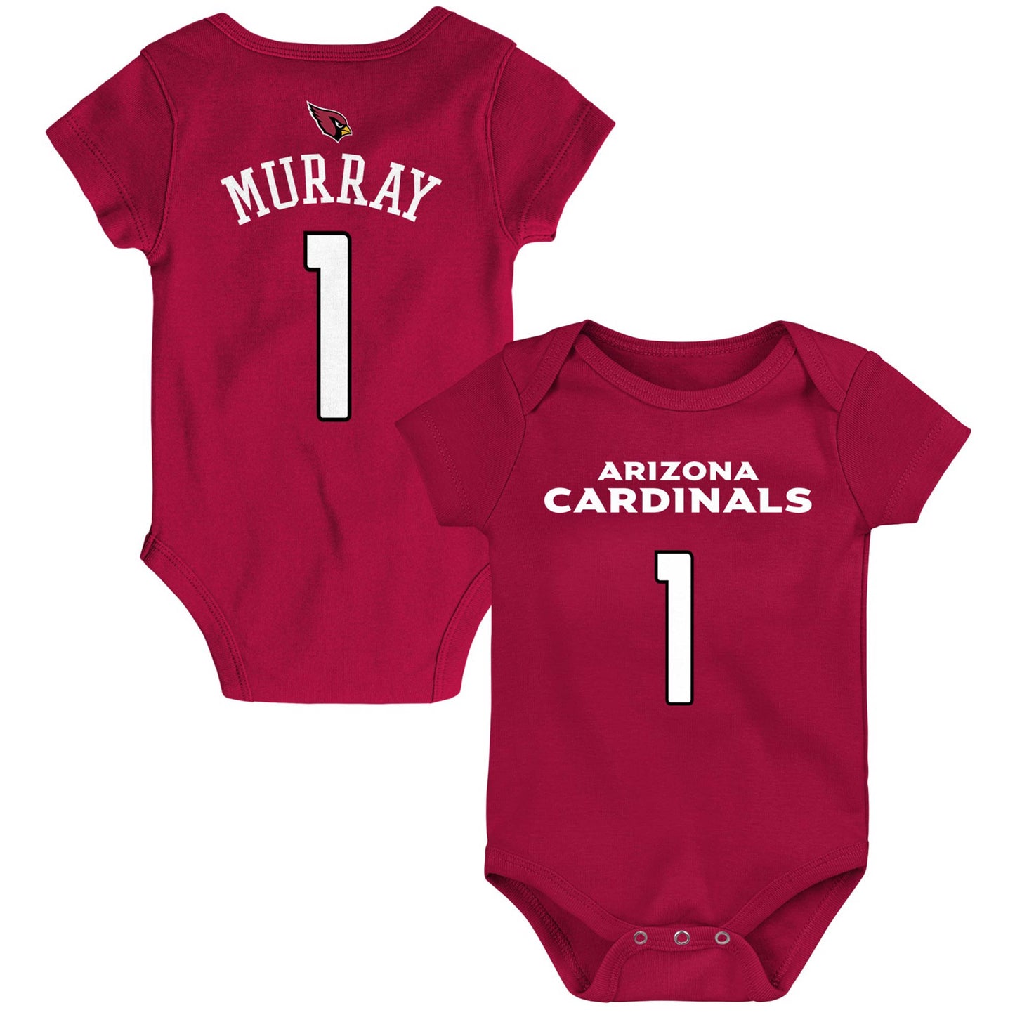 Infant Kyler Murray Cardinal Arizona Cardinals Mainliner Player Name & Number Bodysuit