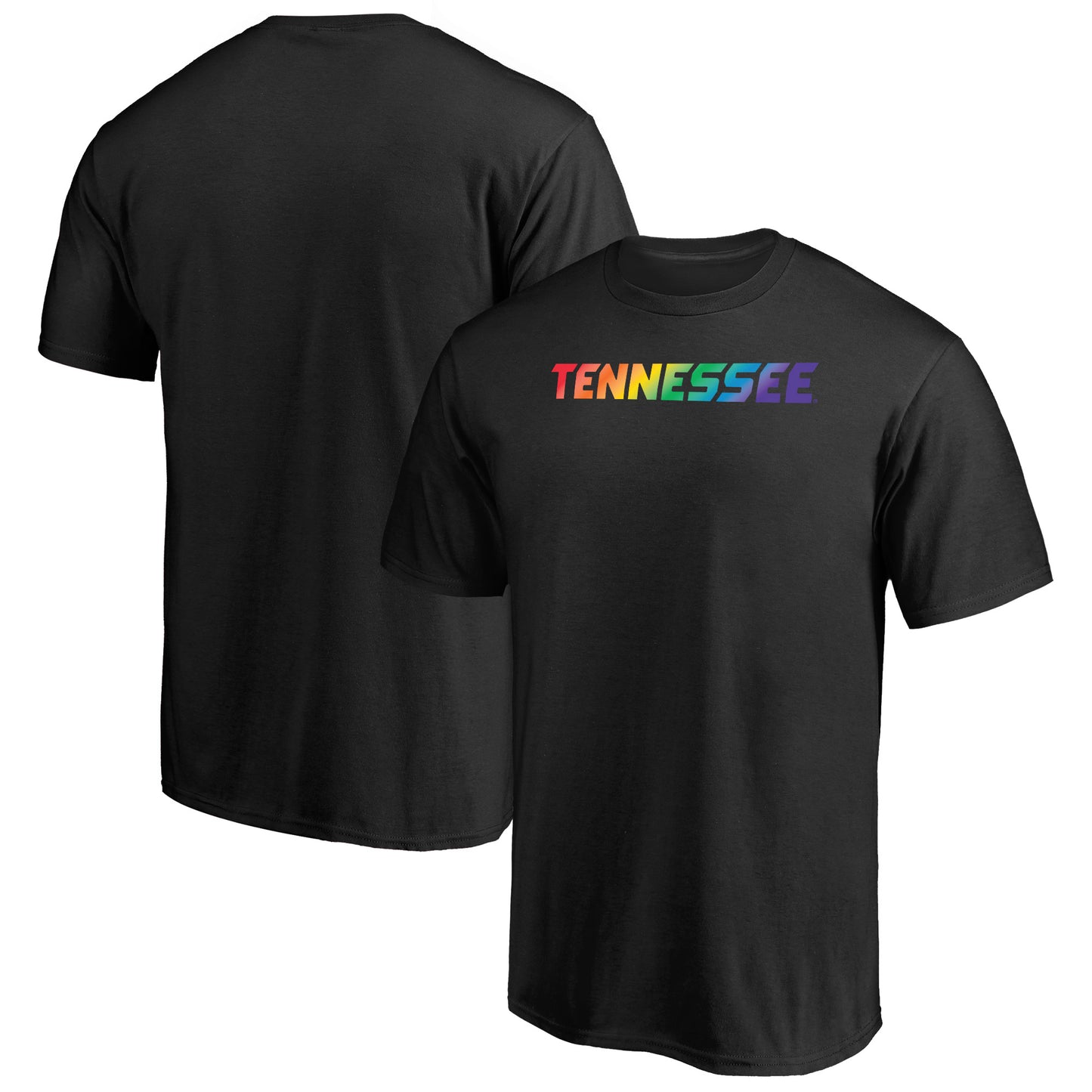 Men's Black Tennessee Volunteers Team Pride Logo T-Shirt