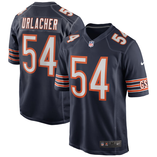 Men's Nike Brian Urlacher Navy Chicago Bears Game Retired Player Jersey