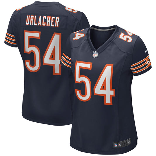 Women's Nike Brian Urlacher Navy Chicago Bears Game Retired Player Jersey