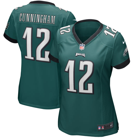 Women's Nike Randall Cunningham Midnight Green Philadelphia Eagles Game Retired Player Jersey