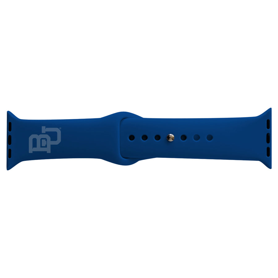 Navy Baylor Bears 42-44mm Color Apple Watch Wrist Band