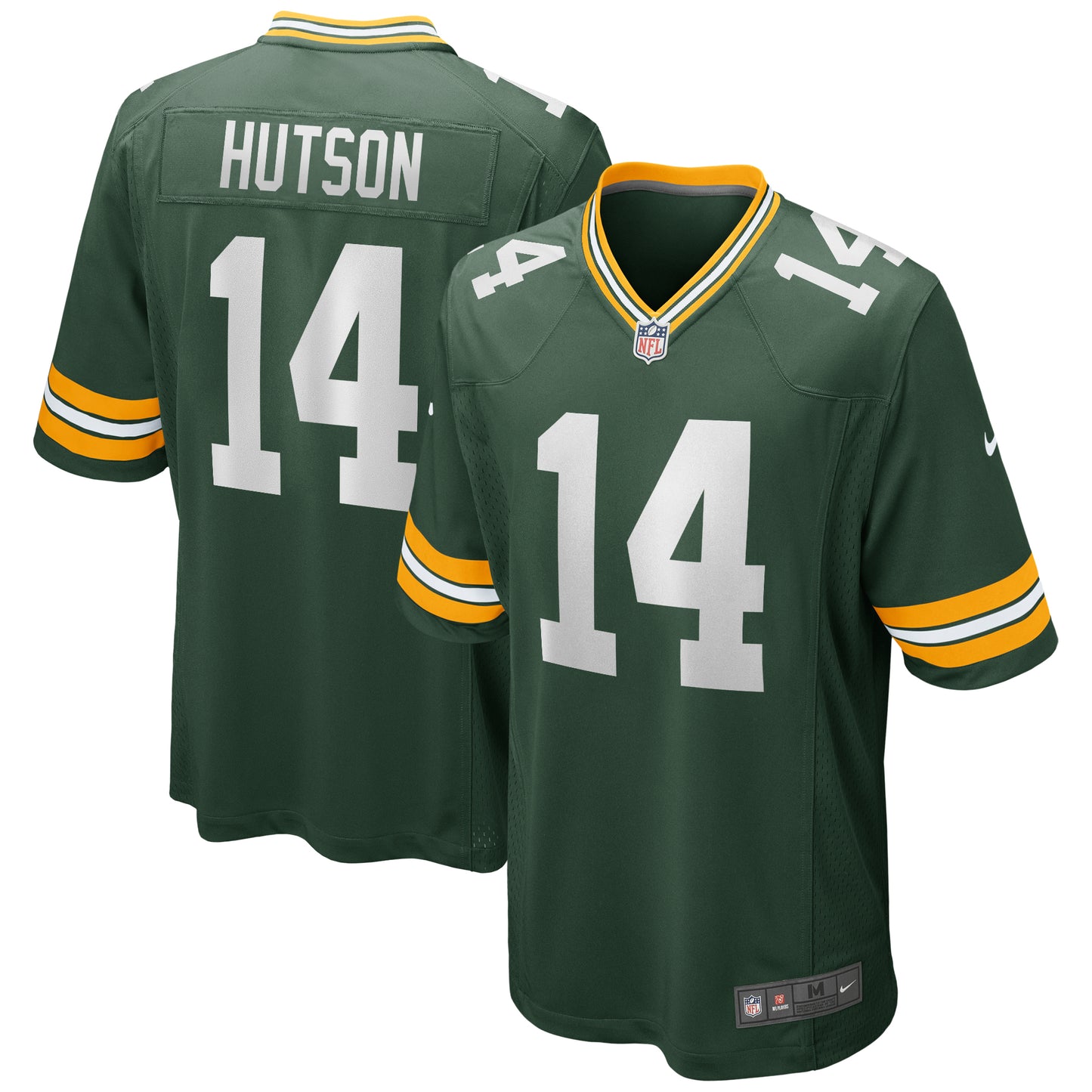 Men's Nike Don Hutson Green Green Bay Packers Game Retired Player Jersey