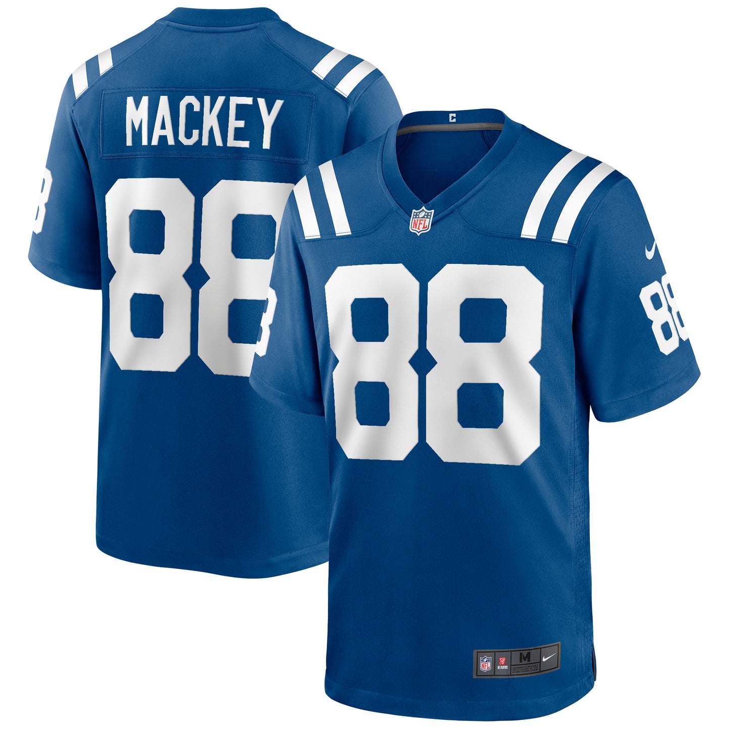 Men's Nike John Mackey Royal Indianapolis Colts Game Retired Player Jersey