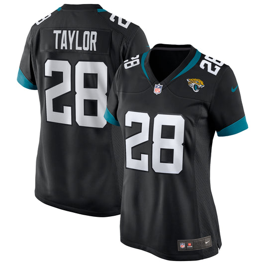 Women's Nike Fred Taylor Black Jacksonville Jaguars Game Retired Player Jersey