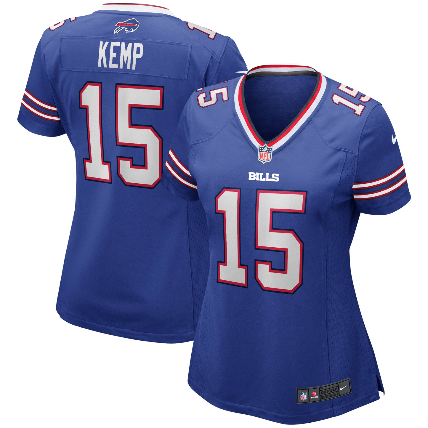 Women's Nike Jack Kemp Royal Buffalo Bills Game Retired Player Jersey