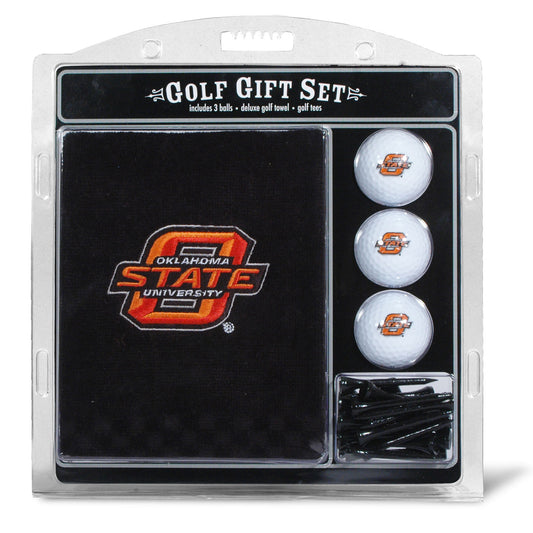 Oklahoma State Cowboys Embroidered Logo Golf Gift Set