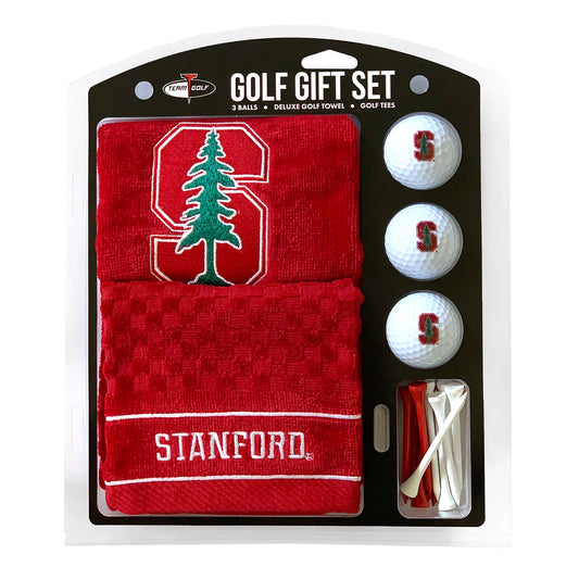 Stanford Cardinal Embroidered Golf Gift Set