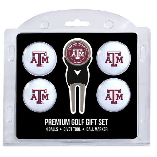Texas A&M Aggies 4-Ball Gift Set