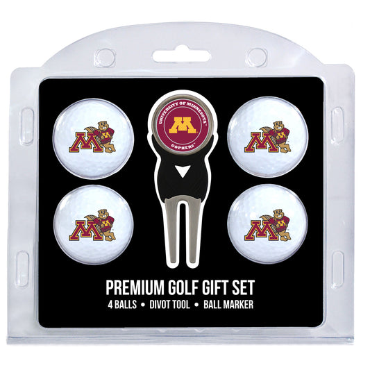 Minnesota Golden Gophers 4-Ball Gift Set