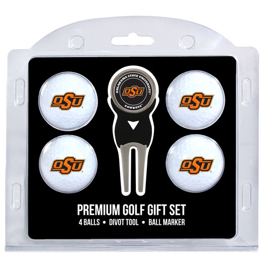 Oklahoma State Cowboys 4-Ball Gift Set