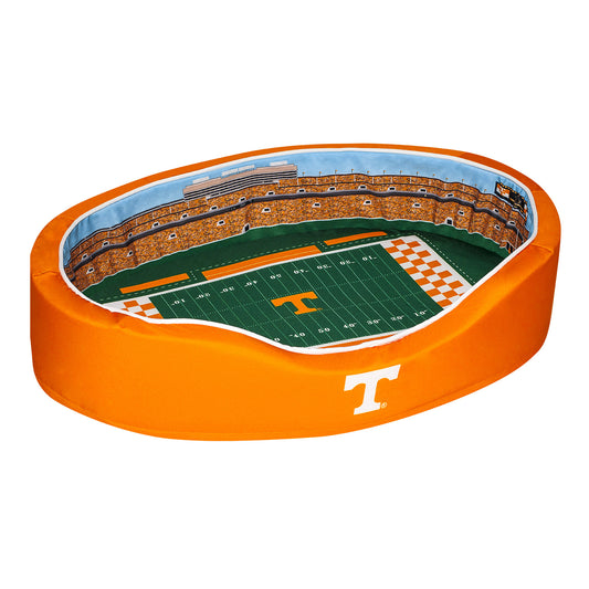 Tennessee Orange/White Tennessee Volunteers 38'' x 25'' x 8'' Large Stadium Oval Dog Bed