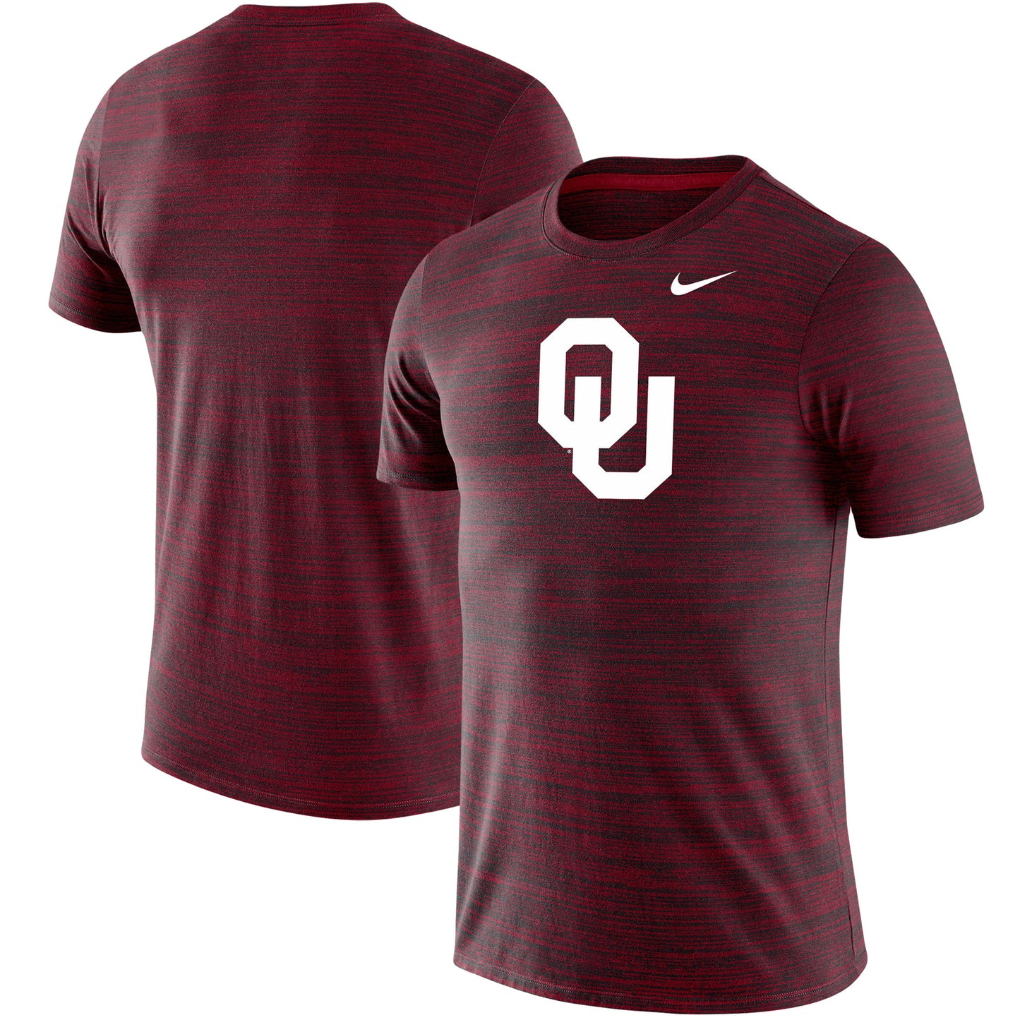 Men's Nike Crimson Oklahoma Sooners Team Logo Velocity Legend Performance T-Shirt