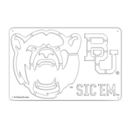 Baylor Bears Tailgater Stencil