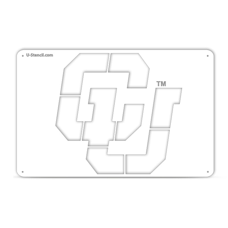 Colorado Buffaloes Secondary Logo Tailgater Stencil