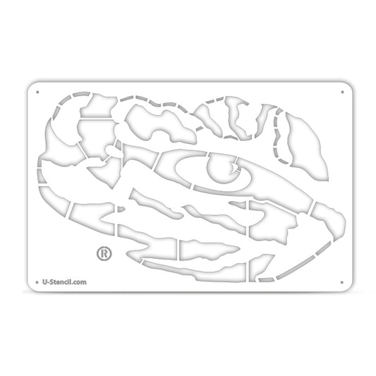 LSU Tigers Secondary Logo Tailgater Stencil