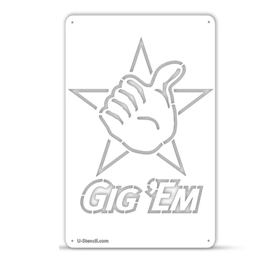 Texas A&M Aggies Tailgater Stencil