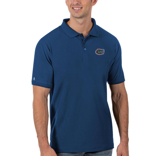 Men's Antigua Royal Florida Gators Legacy Pique Polo