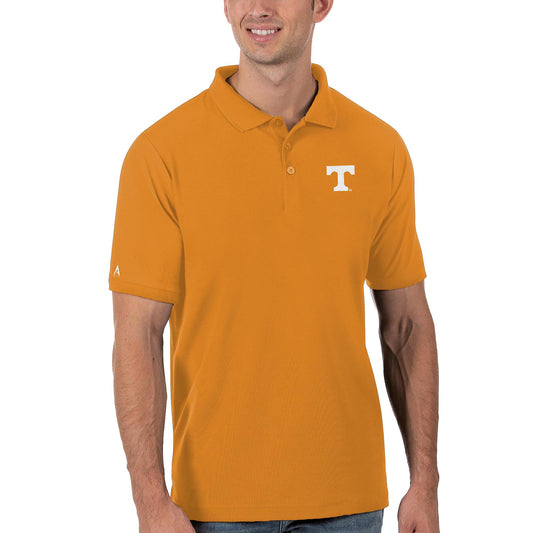 Men's Antigua Tennessee Orange Tennessee Volunteers Legacy Pique Polo