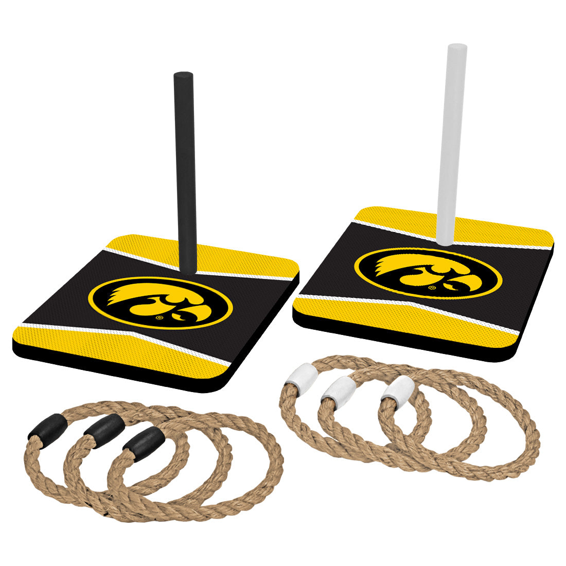 Iowa Hawkeyes Quoits Ring Toss Game