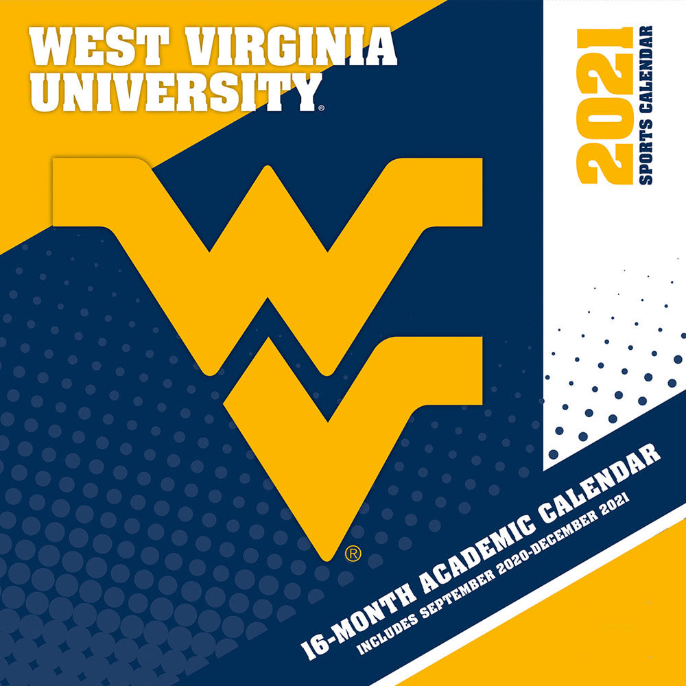 West Virginia Mountaineers 2021 Wall Calendar