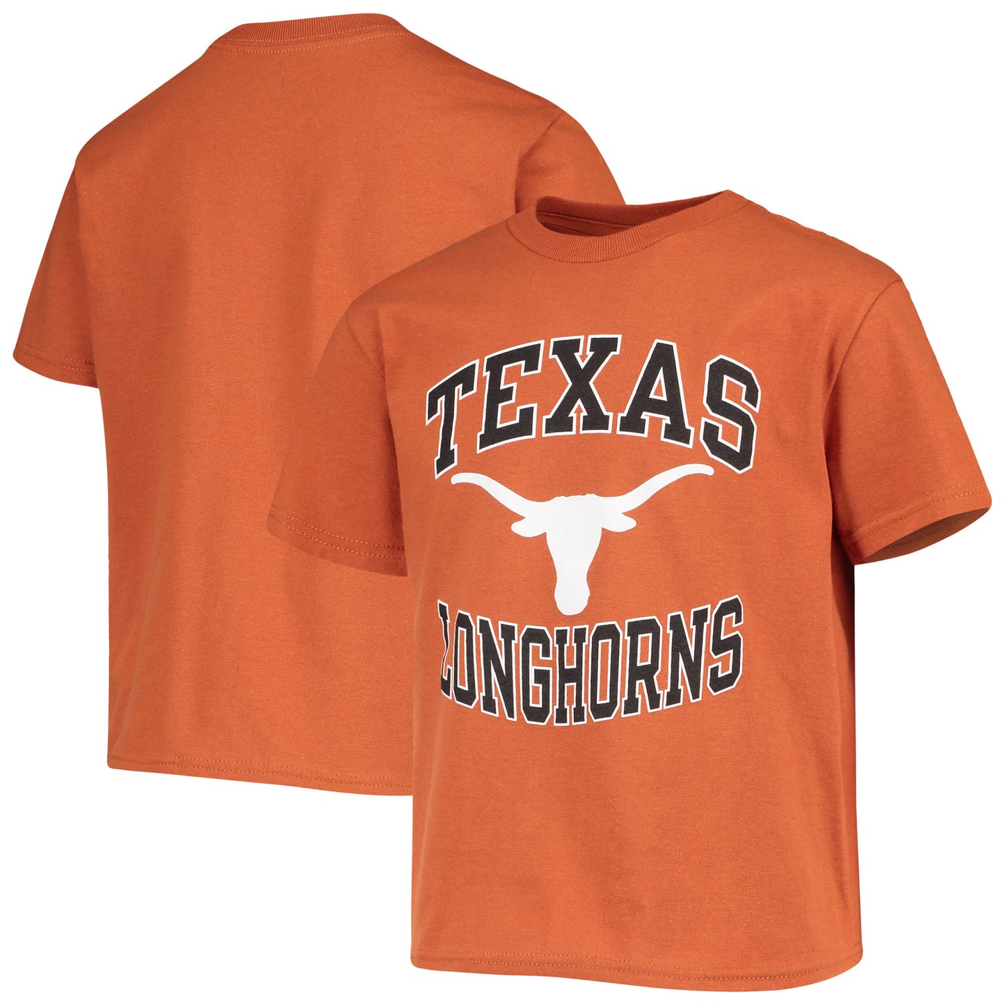 Youth Champion Texas Orange Texas Longhorns Circling Team Jersey T-Shirt