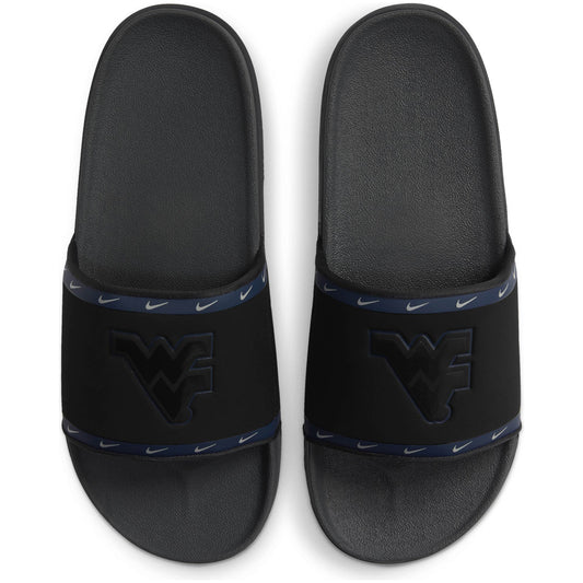 Men's Nike West Virginia Mountaineers Team Off-Court Slide Sandals