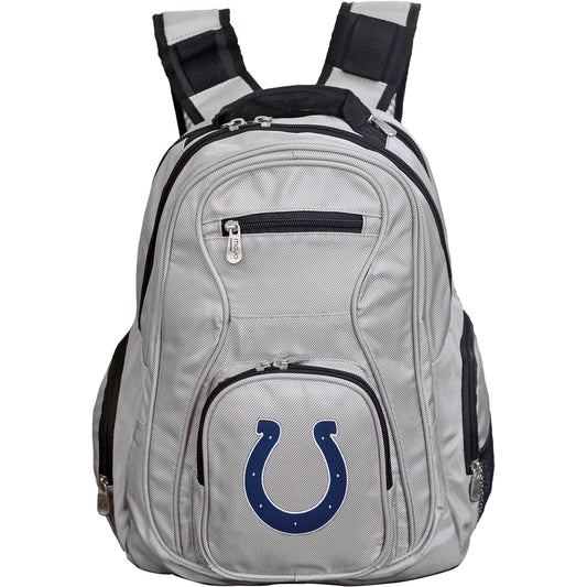 MOJO Gray Indianapolis Colts Premium Laptop Backpack