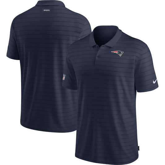 Men's Nike Navy New England Patriots Sideline Victory Coaches Performance Polo