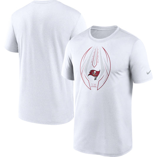 Men's Nike White Tampa Bay Buccaneers Team Legend Icon Performance T-Shirt