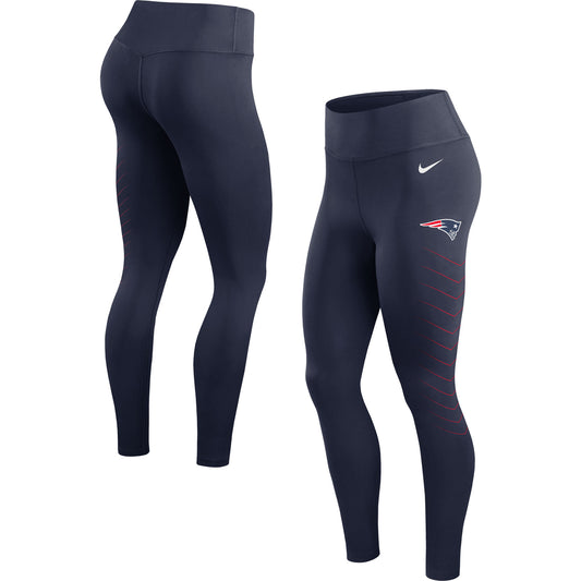 Women's Nike Navy New England Patriots Performance Leggings